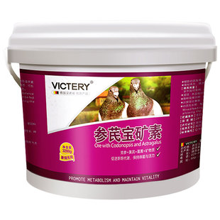 汉诺威参芪宝矿素颗粒鸽用信鸽鹦鹉鸟保健砂鸽子保健沙营养全矿素