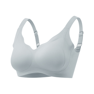 Sensory Life内衣女小胸聚拢收副乳提拉防下垂山茶花玻尿酸文胸