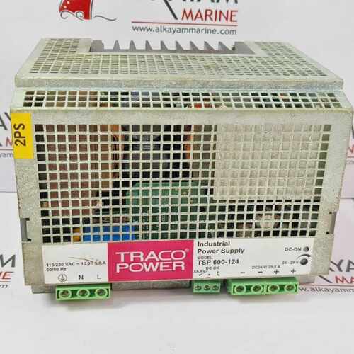 TRACO POWER  TSP 600-124 INDUSTRIAL POWER SUPPLY   (FAST SHI