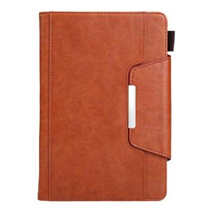 适用7 8 10寸五金扣多功能插卡保护套翻盖支架iPad三星华为平板套