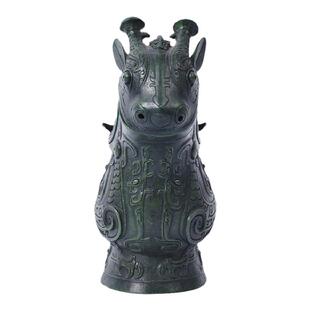 上海博物馆青铜器父乙觥复仿制仿古家居摆件客厅办公室装饰中秋节