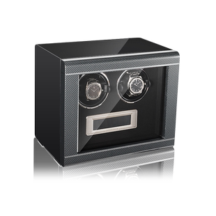 新款启承自动机械表家用转动上弦双表位防磁摇表器腕表之家XBIAO