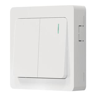 国际电工超薄明装5五孔带开关插座面板明线明盒墙壁多孔家用电源