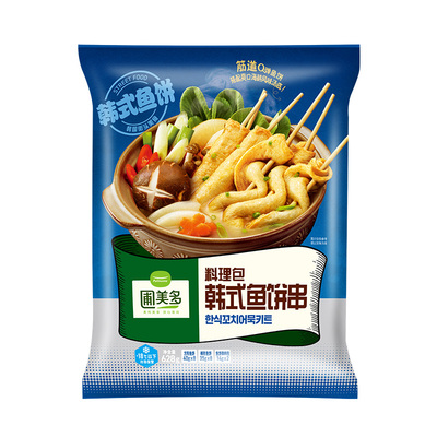 圃美多韩式鱼饼料理包628g 关东煮火锅食材串串方便速食半成品