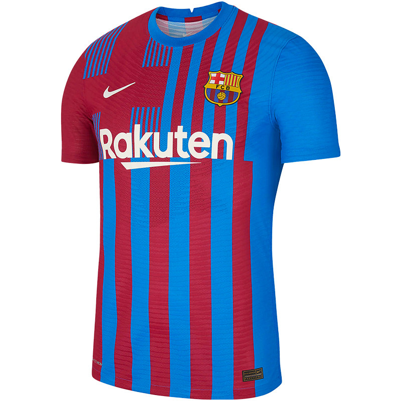 珂绮 Nike 21-22巴萨主场比赛成人球员版男球衣足球服CV7847-428
