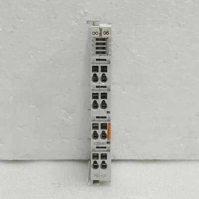 WAGO 750-537 8-Channel Digital Output Module 24V DC 0.5A wit
