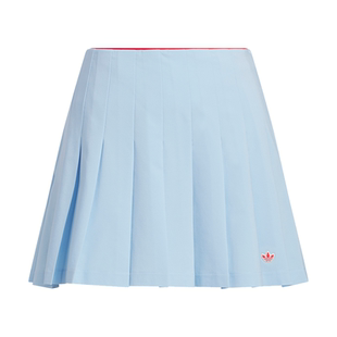 宋雨琦同款短裙百褶裙 加打底裤内衬 女夏季adidas阿迪达斯三叶草