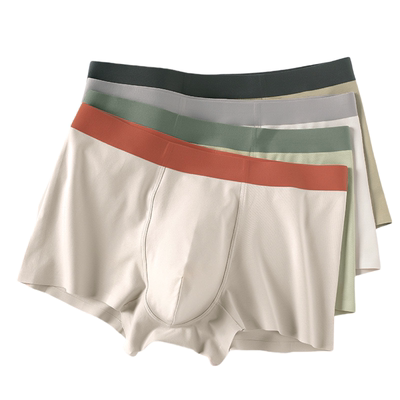 FUNWE80支长绒棉内裤抗菌透气