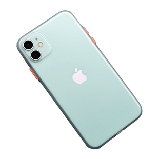 臧否 适用苹果11手机壳撞色pp透明XS超薄iPhone11Promax防摔XSmax保护套11Pro独立按键可拆卸散热不发黄男