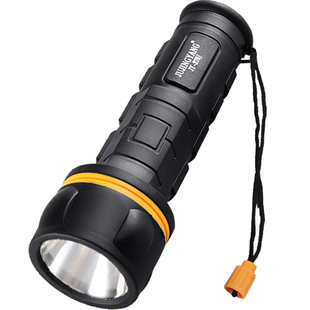 一号干电池手电筒家用户外LED节能应急照明老人起夜学生防水耐用