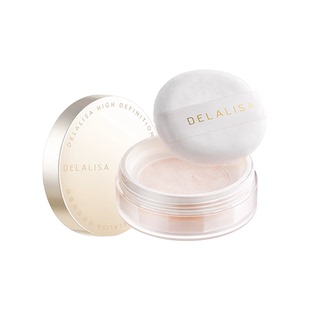 狄娜丽莎柔焦定妆蜜粉饼去油防水持久不脱妆透明细腻雾面哑光散粉