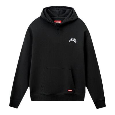 SprayGround2025秋季新款鲨鱼嘴连帽卫衣男字母印花宽松街头上衣