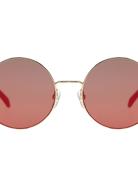 myth溥仪复古风圆框太阳眼镜