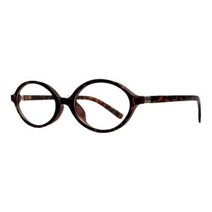 miu张元英同款书呆子眼镜椭圆框复古素颜大框可配近视防蓝光显瘦