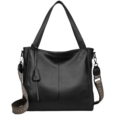 CCAMO轻奢真皮水桶包大容量百搭