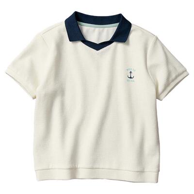 allblu幼岚【华夫格POLOT】儿童短袖T恤女童夏季柔软亲肤童装