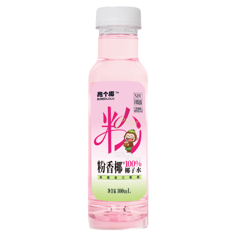 泰国进口粉香椰椰源100%椰子水