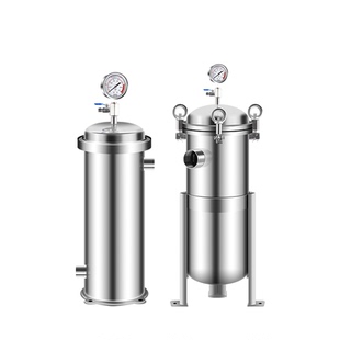 3号袋式过滤器布袋滤袋304不锈钢小型3吨流量柴油汽油加油机泥沙