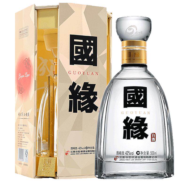 42度四开国缘500ml*1瓶