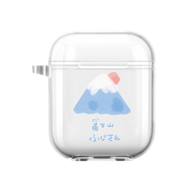 airpods苹果富士山原创保护套