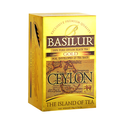 BASILUR宝锡兰黄金版锡兰红茶包