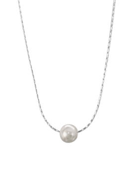 珍珠项链女转运珠珍珠颈链蛇骨链