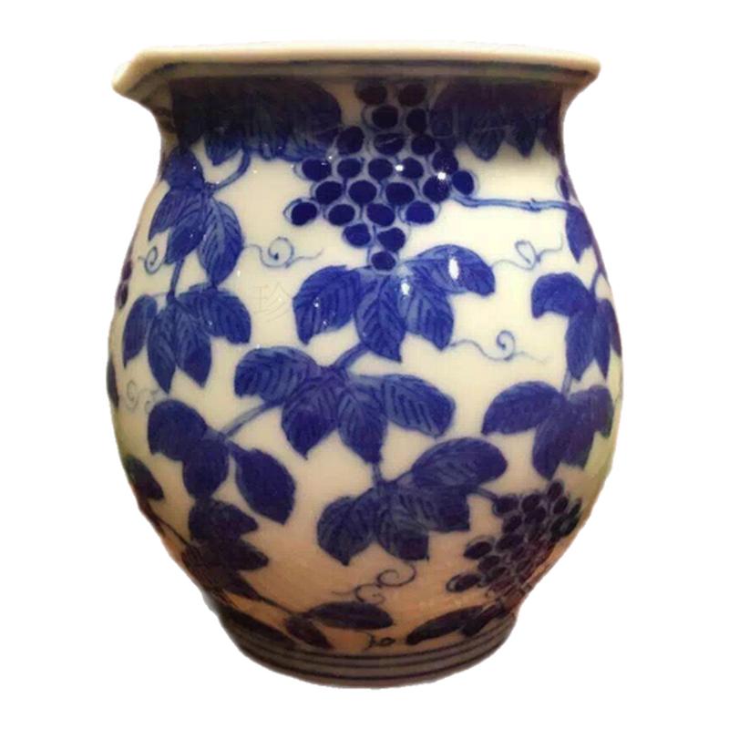 茶具青花公道杯分茶器景德镇品牌