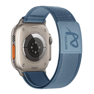 适用于apple watch9表带皮标野径s10回环苹果手表表带新款运动透气iWatch8表带7/6/5Ultra2腕带时尚男女42/45