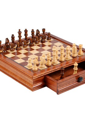 国际象棋实木磁性高档成人比赛