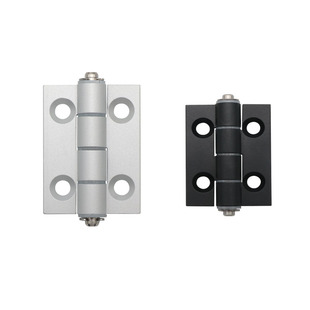 铝合金合页铝型材精密HFC21/2020/3030/4040静音柜门金属蝶形铰链