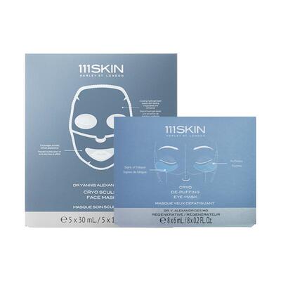 【38立即抢购】111SKIN 冷凝面膜5片*30ml+冷凝眼膜8片*6ml