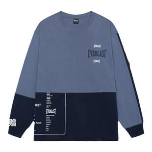 EVERLAST 拳手T恤卫衣运动衫时尚运动圆领T恤秋冬季新款时尚长袖