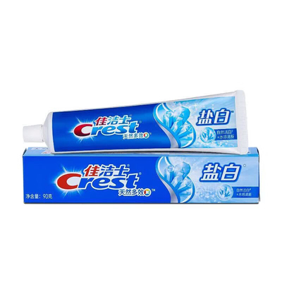 佳洁士盐白牙膏200g清新口气