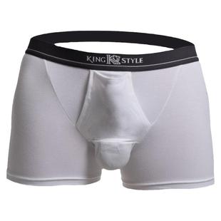 kingstyle精索静脉提睾曲张内裤男阴囊托带枪弹分离囊袋纯棉平角
