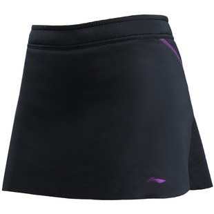 李宁女式秋冬防走光运动裙裤短裙羽毛球裤裙乒乓球半身裙网球裙子