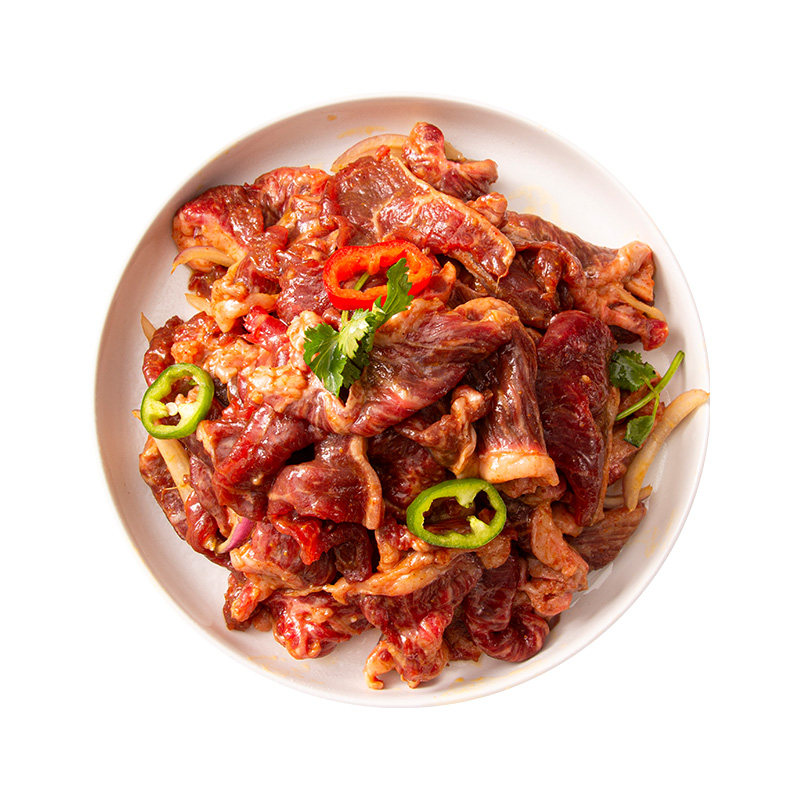 鹤之味齐齐哈尔烤肉鲜牛肉半成品