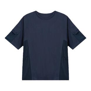 GOLDEN BARRY金和百瑞简约气质纯色百搭休闲短袖T恤201911