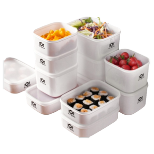 冰箱保鲜盒真空冷冻收纳盒微波炉专用饭盒加热便当盒水果盒