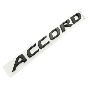 适用于十代雅阁哑黑色车标ACCORD英文字母标260TURBO后尾箱排量标