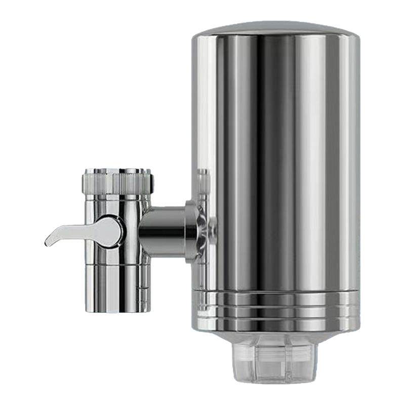 净水器家用自来水龙头过滤器304不锈钢直饮滤水器厨房除水垢滤芯