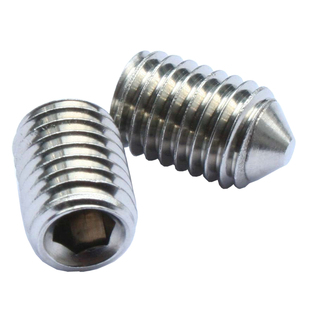 GB/T78（304不锈钢）内六角锥端紧定螺钉/机米顶丝GB78