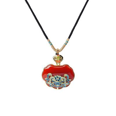 宫里上新天然红玛瑙项链