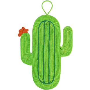 猫抓板剑麻猫抓垫立式贴墙仙人掌耐抓猫爪猫咪磨爪麻绳耐磨不掉屑