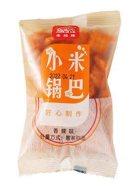 扬子江小米锅巴香辣味片网怀旧