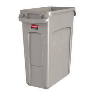 美国乐柏美Rubbermaid长方形垃圾桶87L适合厨房操作台下狭小空间
