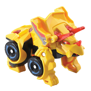 VTech伟易达变形恐龙神兵小将守护者霸王龙互动声光变形赛车玩具