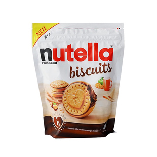 【自营】费列罗nutella能多益榛子巧克力夹心饼干休闲零食下午茶