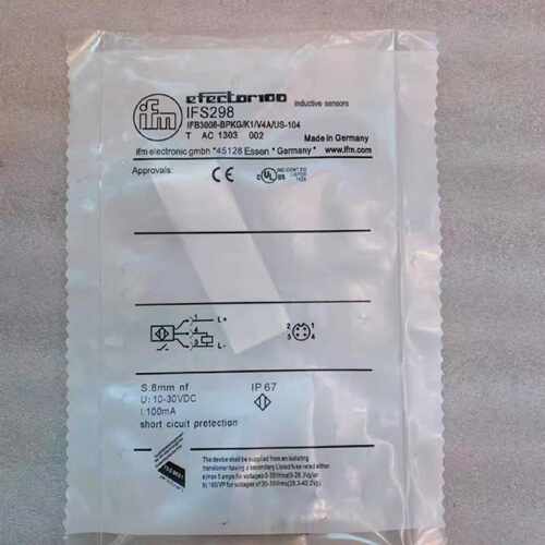 议价原装  /感测器 IFS298 IFB3008-BPKG/K1/V4A/US-104现货