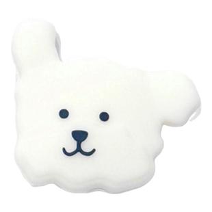 奶思网球可爱小白狗避震器网球避震器球拍避震粒专业硅胶防震器