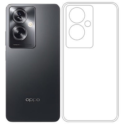 适用OPPO A2纤薄手机壳A2 5G隐形硅胶壳PJB110包边保护套晶透后置不易变色防掉落爽滑清水壳薄减震简约老人壳